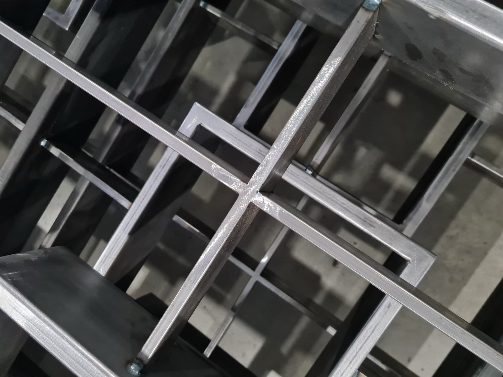 Inside the VS Projektai production facility.